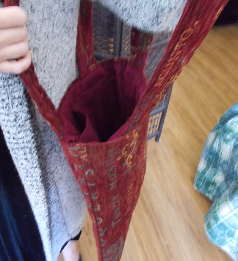 Hands-free Shopping Bag interior